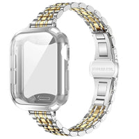 TPU Case + Metal Bracelet Band for Apple Watch