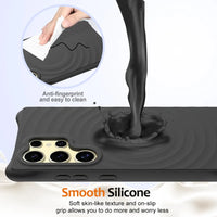 Silicone Magnetic Phone Case for Samsung Galaxy S25 Series