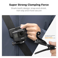 K&F Concept Action Camera 360° Rotating Backpack Strap Mount