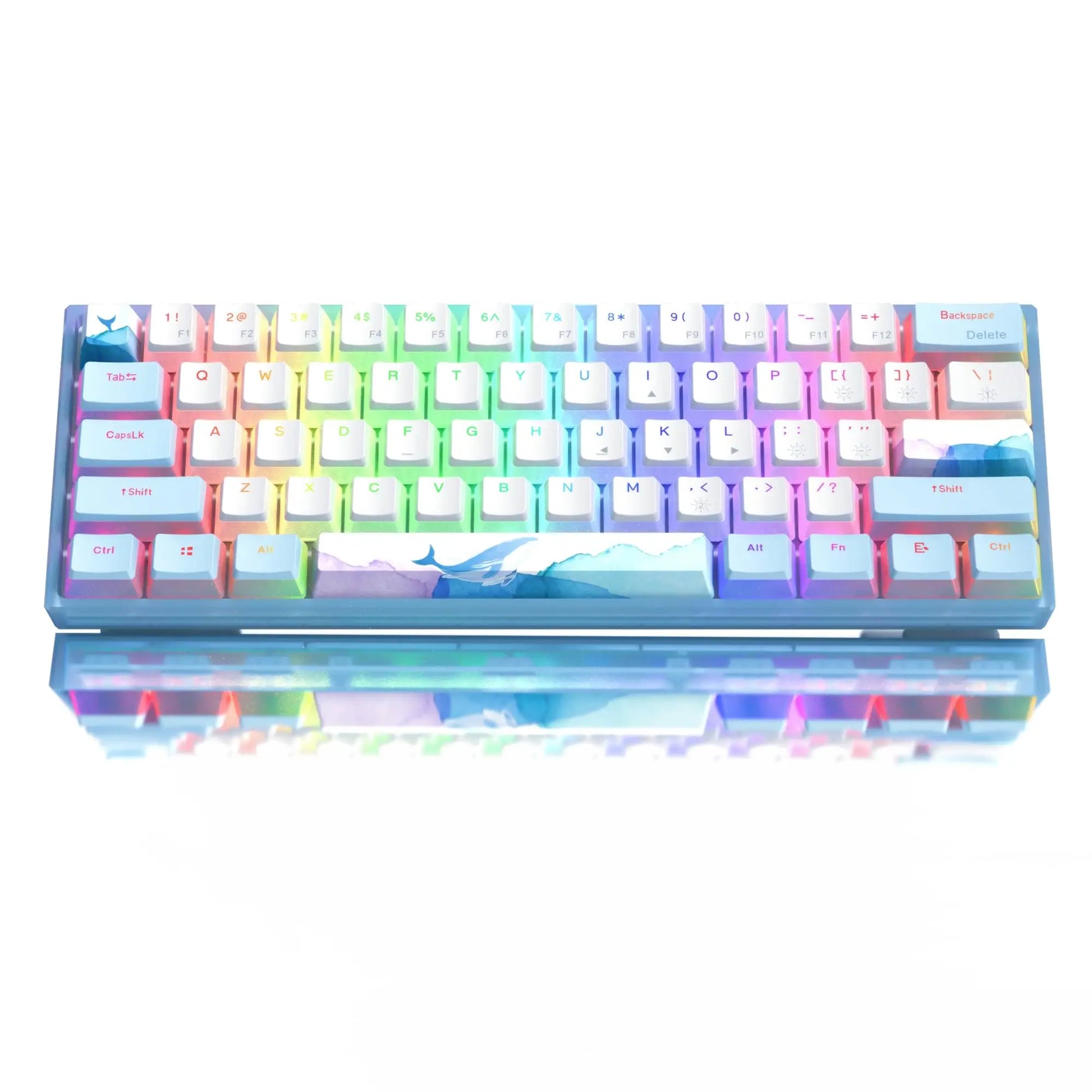 Womier WK61 61-Key Hot-Swappable Mechanical Keyboard