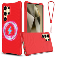 Silicone Magnetic Phone Case for Samsung Galaxy S25 Series