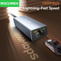 Rocoren USB 3.0 1000Mbps Ethernet Adapter