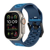 Breathable Two-Color Replacement Strap for Apple Watch