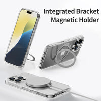 Shockproof Transparent MagSafe Phone Case for iPhone 16 Pro & iPhone 16 Pro Max