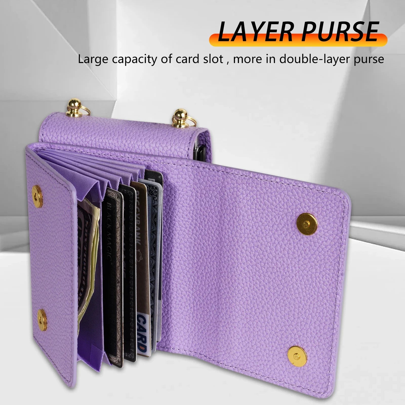 Crossbody Wallet Phone Case with Card Holder for Samsung Galaxy Z Flip 5