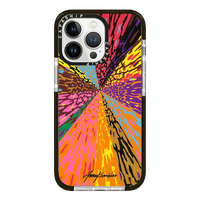 Oil Painting Graffiti Colorful Stripes Soft TPU Shockproof Case for iPhone 15 Series