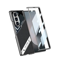 Electroplated Leather Phone Case for Samsung Galaxy Z Fold 5