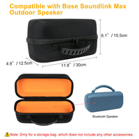 Hard EVA Travel Case for Bose Soundlink Max Wireless Speaker