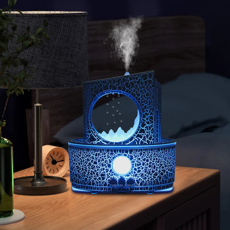 Rain Cloud Ultrasonic Aroma Diffuser &amp; Air Humidifier with LED Nightlight and Remote