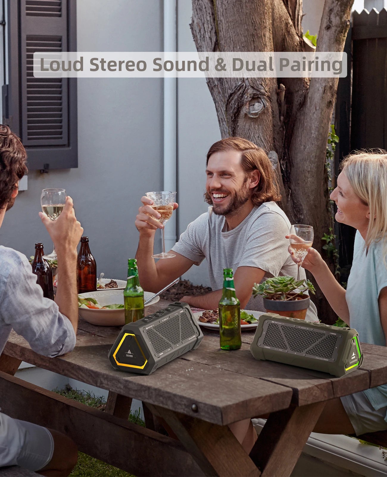 MLOVE P3 Outdoor Bluetooth 5.3 Speaker