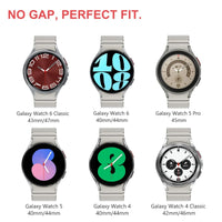 Stainless Steel No-Gaps Magnetic Band for Samsung Galaxy Watch 6 and Galaxy Watch 6 Classic