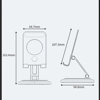 SKAI 360° Rotatable Aluminum Mobile Phone Stand