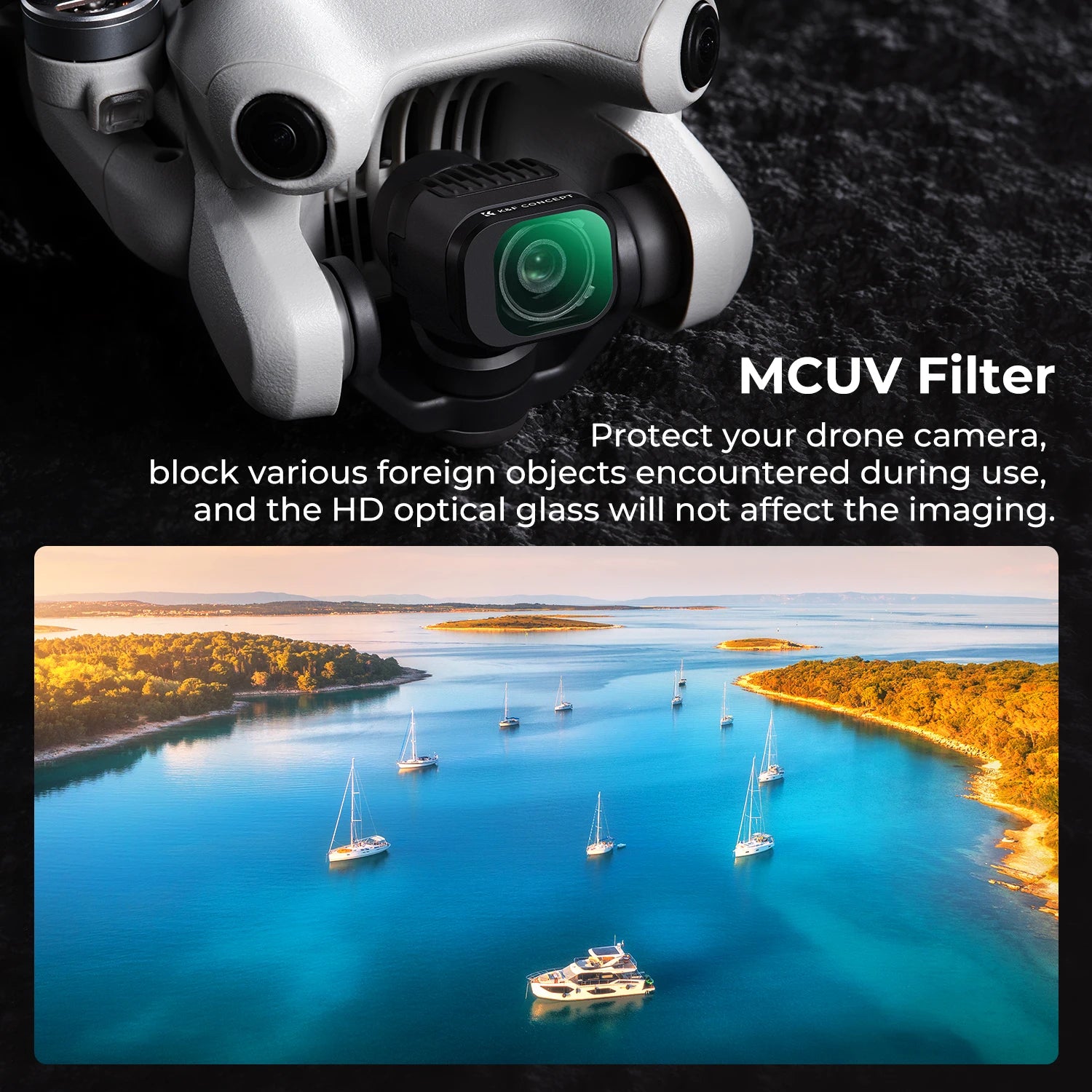 K&F Concept Camera Filter Set for DJI Mini 4 Pro