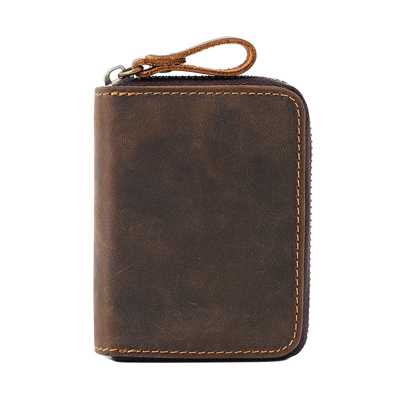 RFID Blocking Leather Airtag Card Bag