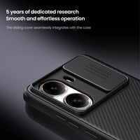 Shockproof Magnetic Case with Sliding Camera Protection for Xiaomi Redmi Turbo 4