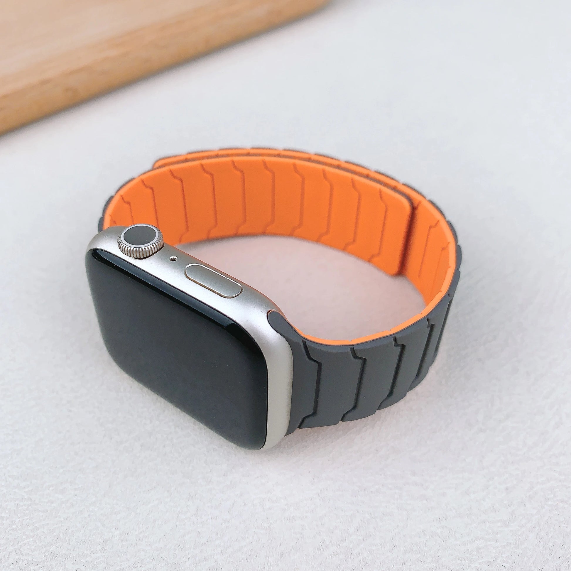 Flexible Silicone Magnetic Strap for Apple Watch