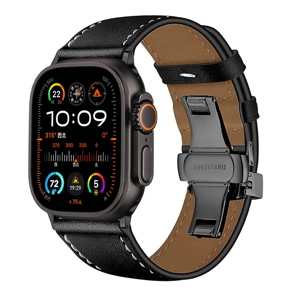 Classic Leather Strap for Apple Watch