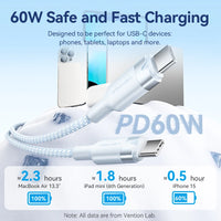 Vention 60W USB-C to USB-C Type C Cable