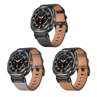 Premium Leather Wristband for Samsung Galaxy Watch Ultra