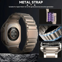 Luxury Titanium Magnetic Strap for Apple Watch