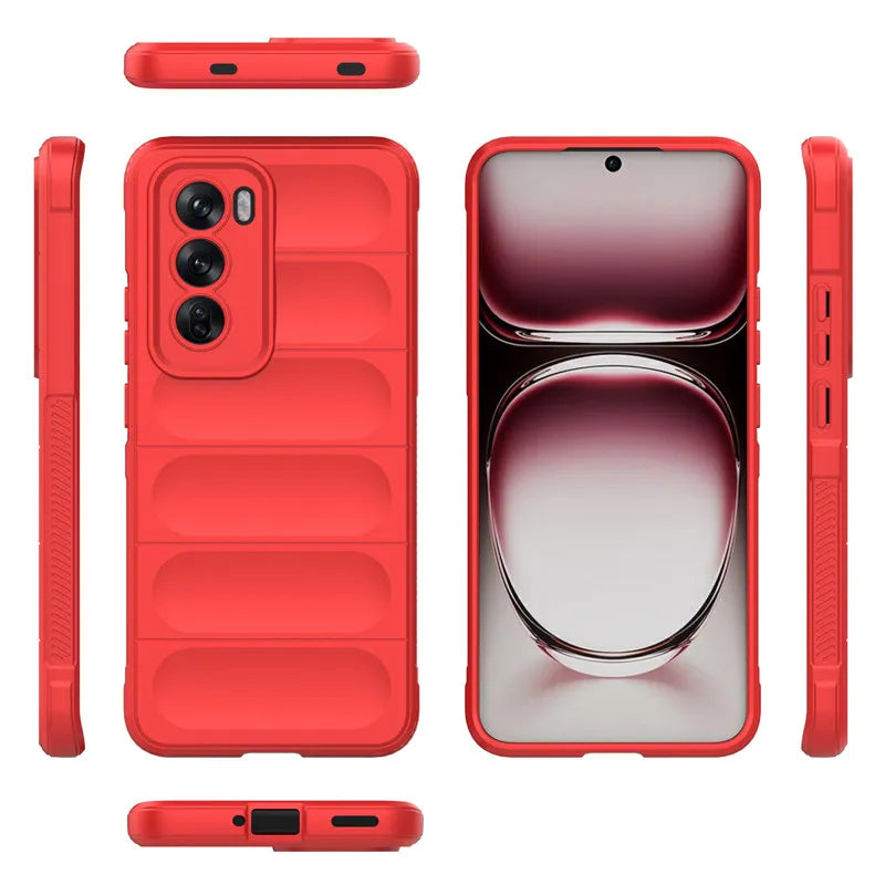 Soft Silicone Bumper Shield Protective Back Case for OPPO Reno12 Series