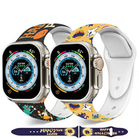 Halloween-Themed Silicone Band for Apple Watch – Spooky Style for Your Wrist