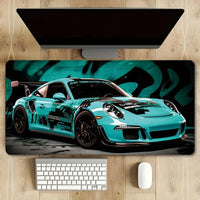 Cool Sports Car Print Large Mouse Pad