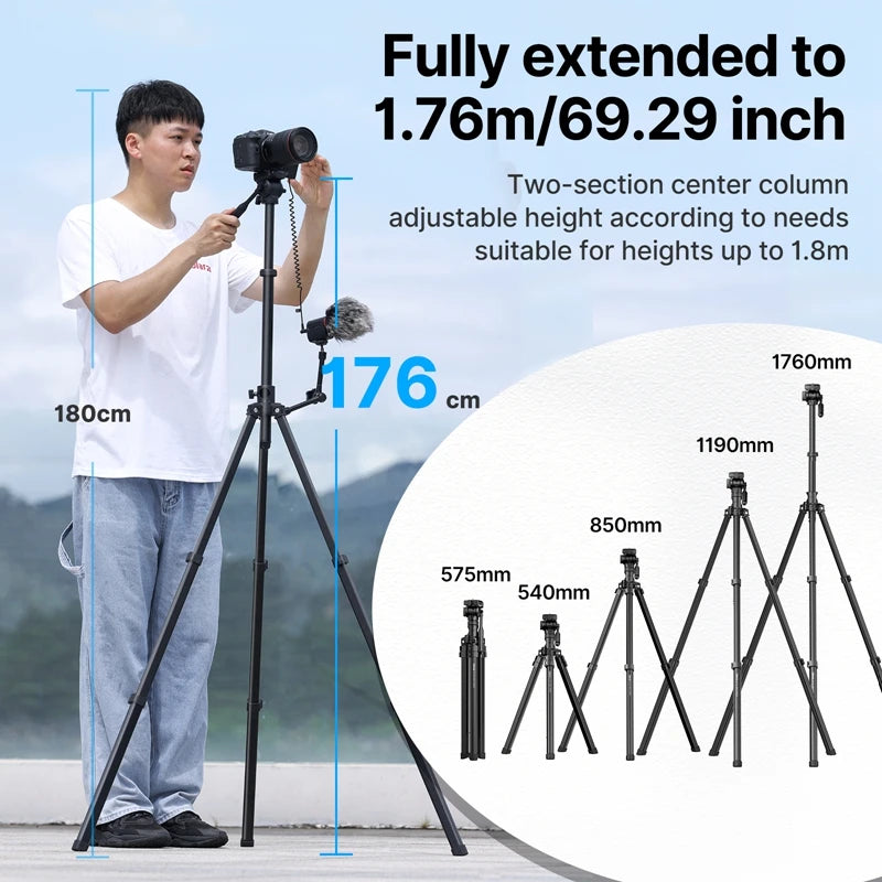 Ulanzi MT-65 Professional Horizontal Tripod