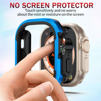 Aluminum Alloy Case with TPU Bumper for Apple Watch