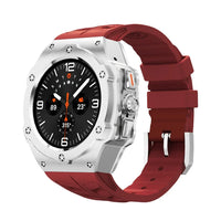 Aluminum Case with Silicone Strap for Samsung Galaxy Watch Ultra