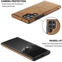 Slim PU Leather Business Case for Samsung Galaxy S24 Series