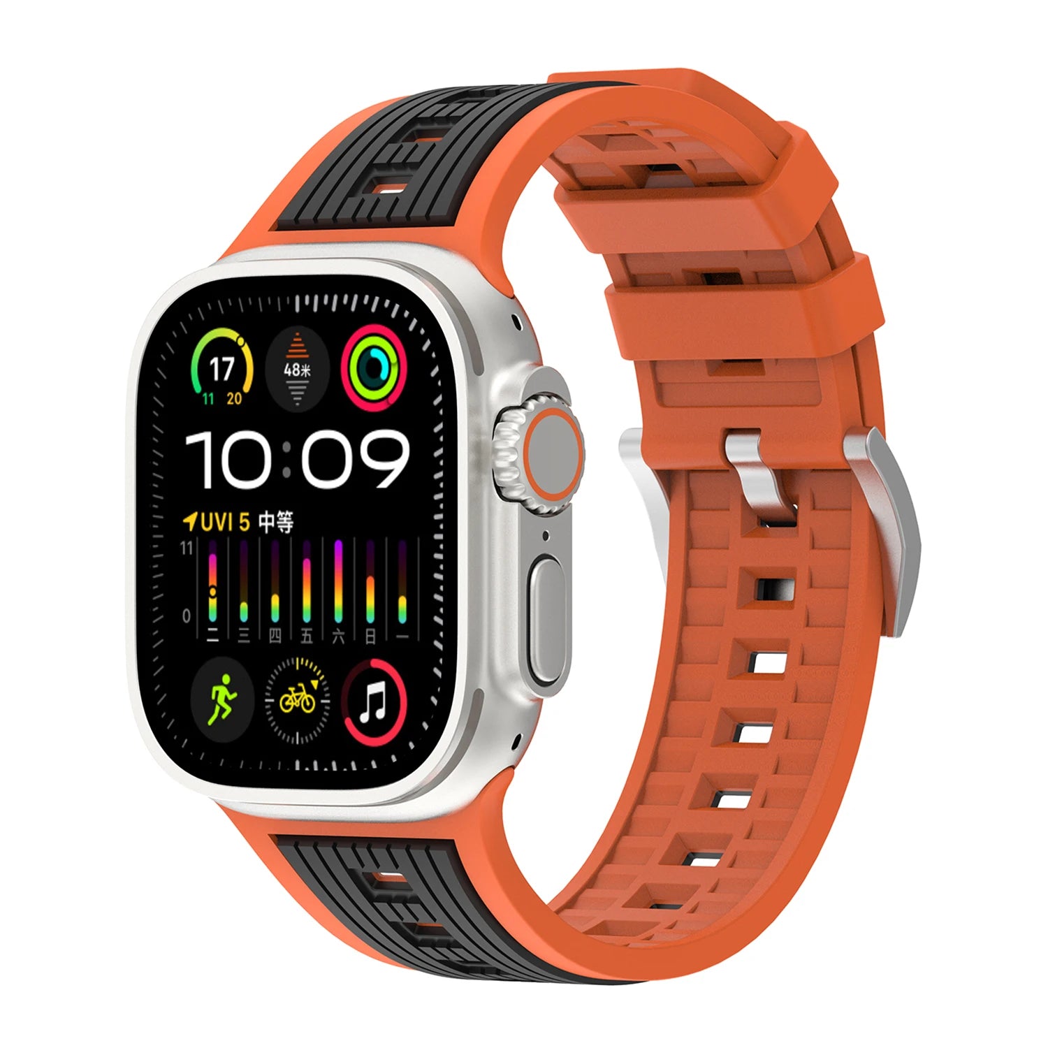 Soft Silicone Sport Strap for Apple Watch