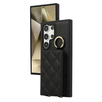 Protective Crossbody Leather Case with Card Holder for Samsung Galaxy S23 Series