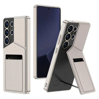 Shockproof Leather Wallet Phone Case with Card Holder for Samsung Galaxy S23 Ultra