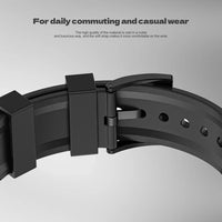 Luxury Metal Case & TPU Strap Modification Kit for Apple Watch