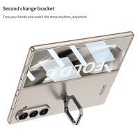 Samsung Galaxy Z Fold 6 Ultra-Thin Shockproof Matte PC Case with Screen Protector