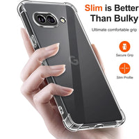 Shockproof Clear Silicone Case for Google Pixel 9A