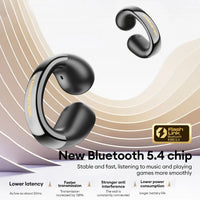 Monster MQT46 OWS Wireless Earphones with ANC and Ear-Clip Design