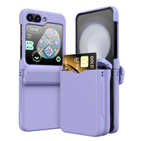 Shockproof Phone Case with Card Holder for Samsung Galaxy Z Flip 5