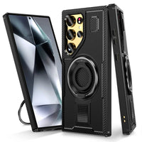 Armor Case with Rotatable Metal Stand for Samsung Galaxy S23 Series