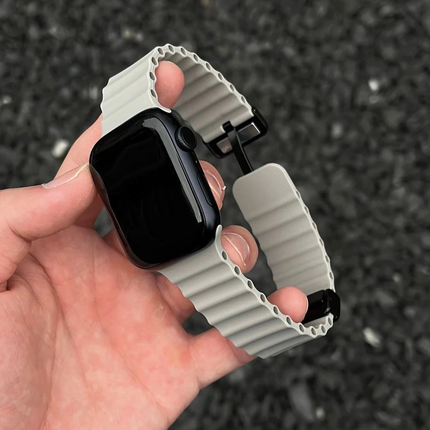 Ocean Magnetic Silicone Band for Apple Watch