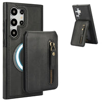 Samsung Galaxy S23 Series Leather Case with Removable Card Holder