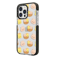 Full Screen Cute Buns Lemonade Soft TPU Shockproof Back Case for iPhone 15 Series