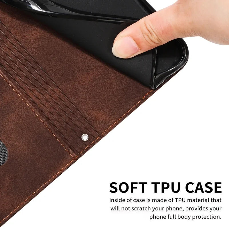 Magnetic Flip Wallet Leather Case for Xiaomi 13