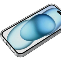 Ultra-Thin Soft Clear Silicone Phone Case for iPhone 15 Series