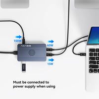 Acasis Dual-Bay Thunderbolt SSD Docking Station – 40Gbps USB-C Speed