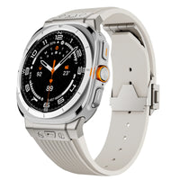 Hybrid Stainless Steel and Silicone Band for Samsung Galaxy Watch Ultra