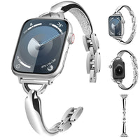 Luxury Stainless Steel Metal Bracelet for Apple Watch