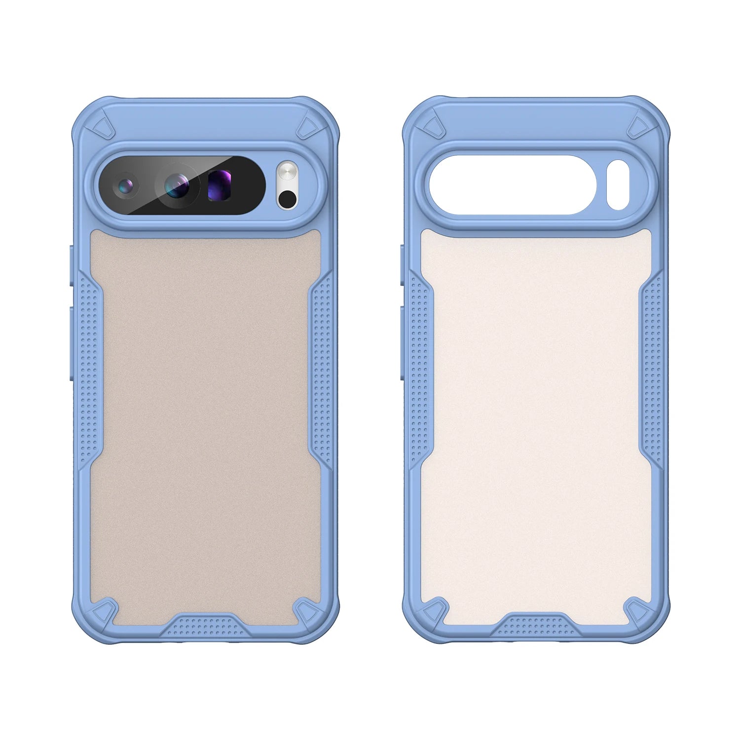 Semi-Transparent Frosted TPU Case for Google Pixel 9 Series