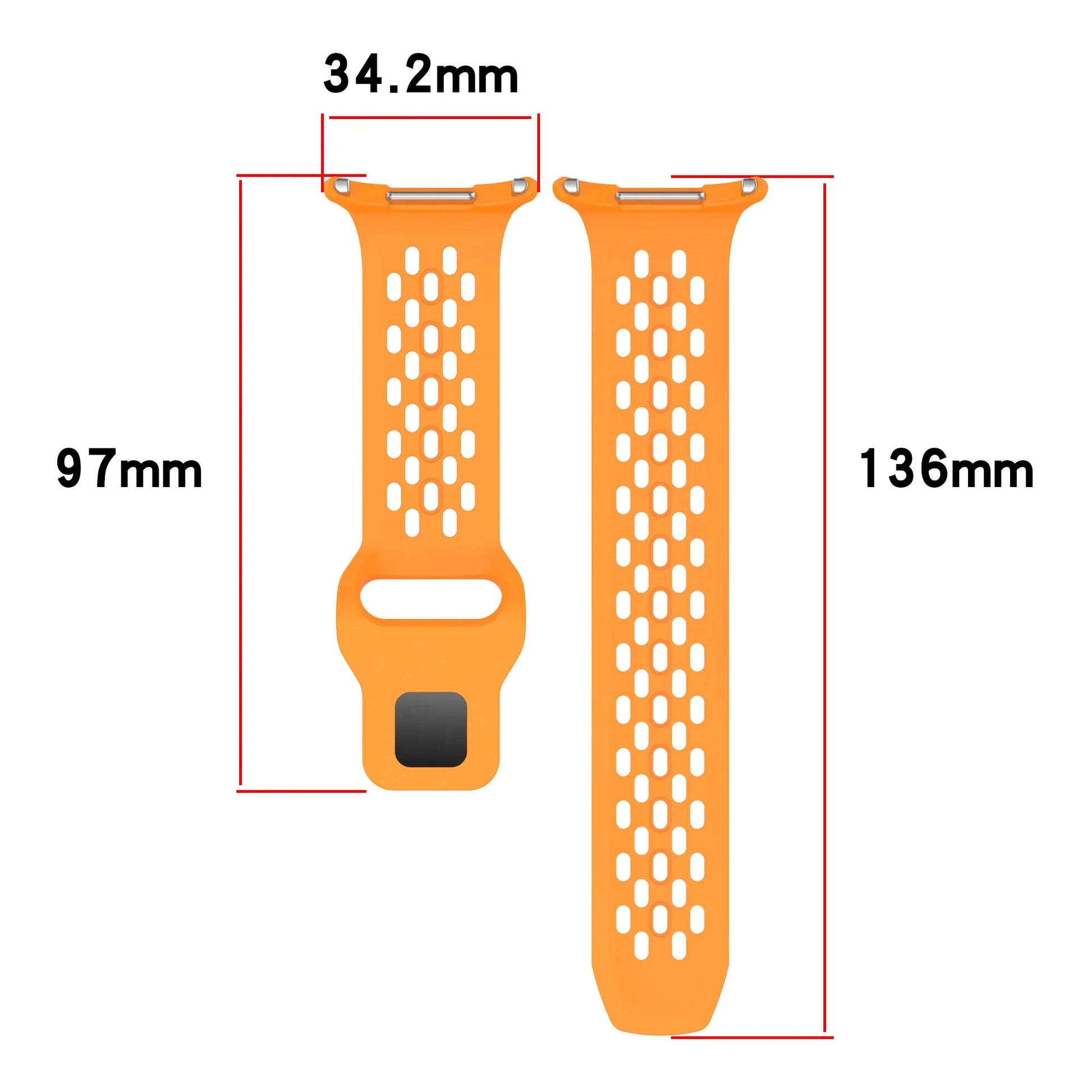 Silicone Running Bracelet Watchband for Samsung Galaxy Watch Ultra